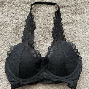 Victoria’s Secret (Pink) Black Laced Bralette